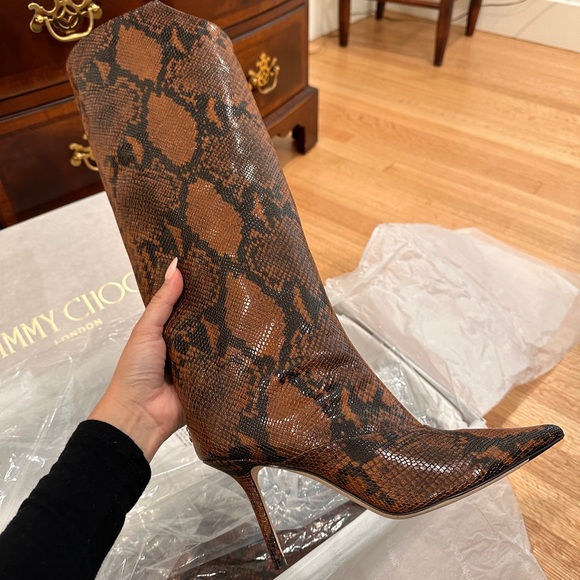 Jimmy Choo Brelan Boots size 37 - Picture 1 of 12